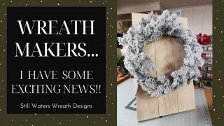 WREATH MAKING TABLE TOP EASEL  Im So Excited To FINALLY Share This With You [upl. by Quincy]