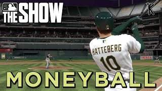 Moneyball Hatteberg Home Run Scene  MLB the Show Scene Recreation [upl. by Nivk493]