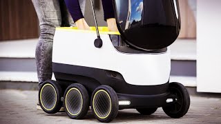 SelfDriving Delivery Robots May VERY Soon Become A Real Thing [upl. by Chelsae]