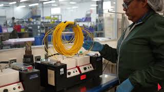 Siemon Precision Fiber Cabling Manufacturing [upl. by Itraa]