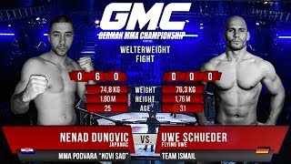 Uwe Schüder vs Nenad Dunovic GMC 18  Flying Uwe Full Fight [upl. by Edrei]