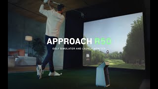 Garmin  Approach R50  Golf simulator and launch monitor [upl. by Cranston]