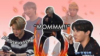 BTS Call Their Parents Sweet ☺️Moments comment 👇 💜💜💜💜💜 [upl. by Eserrehs]