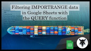 Filtering IMPORTRANGE data with QUERY in Google Sheets [upl. by Vassili]