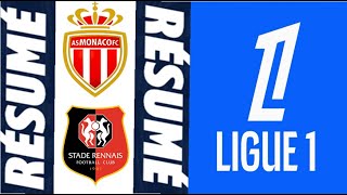 Stade Rennais FC 12 AS Monaco Résumé  Ligue 1 20242025 [upl. by Breskin]