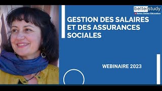 Gestion des salaires et des assurances sociales [upl. by Maribelle]