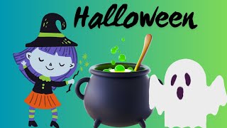 HALLOWEEN 🎃 CANCIÓN PARA NIÑOS 👦 LEER Y CANTAR 🎶 [upl. by Taka]