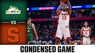 Le Moyne vs Syracuse Condensed Game  202425 ACC Men’s Basketball [upl. by Letnohc]