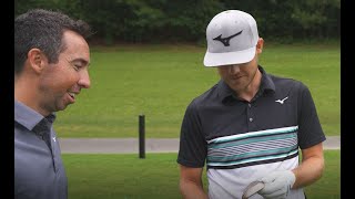 FIRST HIT Mizuno T22 wedges with Fredrik Lindblom [upl. by Mezoff]