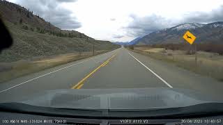 CanadaBC Keremeos to Osoyoos drive20 Apr 2023 [upl. by Aidnis630]