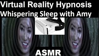 Virtual Reality ASMR  Whispering hypnosis for sleep with Amy ASMR 3D hypnosis insomnia [upl. by Laith]