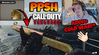 PPSH di VANGUARD ORO ADDIO COLD WAR Accessori e consigli Gameplay [upl. by Cung]