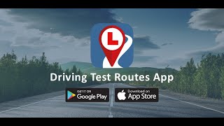 Driving Test Routes App  How it Works [upl. by Wenonah]