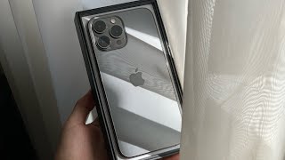 🍎iPhone 13 Pro Max Graphite Unboxing 256GB  Accessories🖤 [upl. by Loseff412]