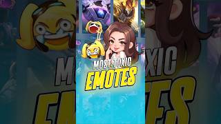 Most toxic Emotes mobilelegends mlbb [upl. by Tezil129]