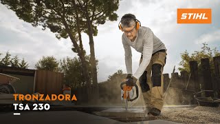 Tronzadora TSA 230  STIHL MÉXICO [upl. by Niram]