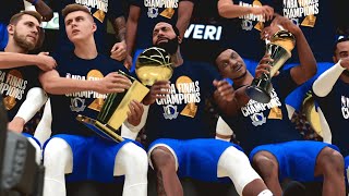 NBA 2K21 My Career  AVG Quadruple Double in Finals EP 55 NFG4 PS5 [upl. by Caputto]