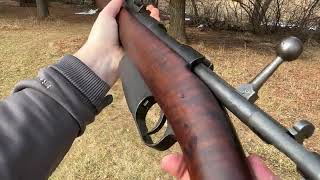 1891 Carcano long rifle POV Revisited [upl. by Otter]