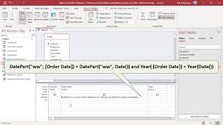 Query Criteria for Date Fields in MS Access  Office 365 [upl. by Naomi765]