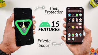 Android 15 Official Stable Update 😍  New Features 🔥 [upl. by Nitsuj]