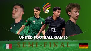 Italy vs Germany SemiFinal UFG 2024 [upl. by Wende]