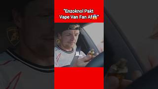 Enzoknol Pakt Vape Af Van Fan😱 [upl. by Nodnil3]