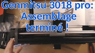 Assemblage dune CNC 3018 pro partie 4 elle fonctionne [upl. by Waters]