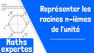 Comment représenter graphiquement les racines nièmes de lunité [upl. by Cuthburt]