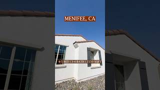 New Homes In Menifee CA Offering closing cost and rate buy downs NOW AVAlLABLE homesrealestate [upl. by Nillad523]