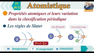 Modèle de Slater et charge effective [upl. by Xuerd34]