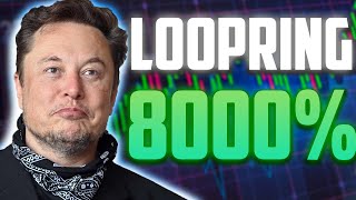 A 8000 IS COMING FOR LRC GET READY  LOOPRING PRICE PREDICTION 2023 [upl. by Eulalee]