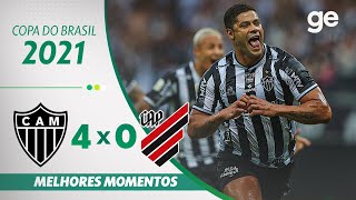 ATLÉTICOMG 4 X 0 ATHLETICOPR  MELHORES MOMENTOS  FINAL COPA DO BRASIL 2021 geglobo [upl. by Monroy511]