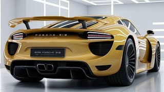 Porsche 918 Returns in 2025 🔥The Perfect Hybrid of Power and Efficiency [upl. by Maurise]