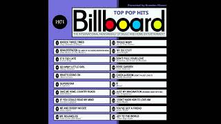 Billboard Top Pop Hits 1971 [upl. by Langelo]