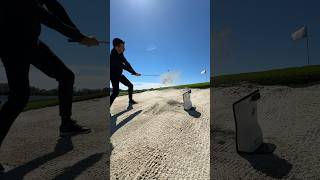 Foresight Sports QuadMax  Bunker Shot Practice with Data golf golftips shorts golfsimulator [upl. by Guarino]