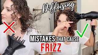 8 Diffusing Mistakes that Cause Frizz  Best Universal Diffuser [upl. by Ringe]