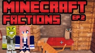 Raided by Cats  Ep 2  Minecraft Factions with Smallishbeans [upl. by Eloise265]