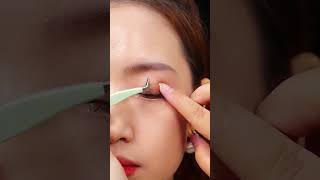 tutorial double eyelids shorts [upl. by Nauqal20]