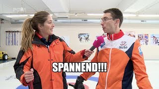 Nederlanders willen curlingkampioen 2018 worden [upl. by Ellehsem]