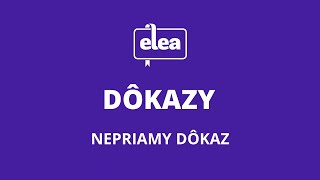 Nepriamy dôkaz  Elea Nauč sa matiku [upl. by Asikal]