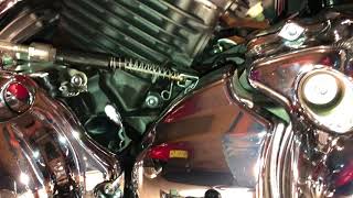 xvs650 gearbox noise [upl. by Enileqcaj]