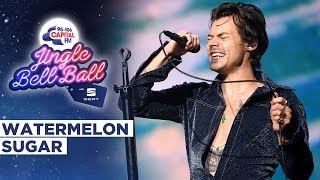 Harry Styles  Watermelon Sugar Live at Capitals Jingle Bell Ball 2019  Capital [upl. by Ellednahs]