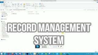 Record management system project in vbnet  vbnet mini projects  vbnet projects with source code [upl. by Alita]