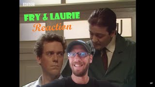 American Reacts to The Well Spoken Barber  A Bit Of Fry amp Laurie [upl. by Ahsinav]