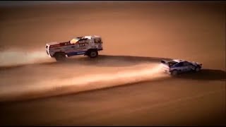 DAF vs Peugeot 405 I ParisDakar 1988 [upl. by Alrahc710]