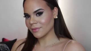 Glam Makeup Tutorial On Someone Else [upl. by Alika]