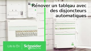 Tuto  brancher des disjoncteurs automatiques Resi9 dans un tableau électrique  Schneider Electric [upl. by Xam953]