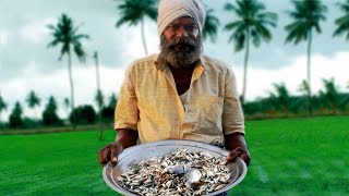 Rare River Fish Kulambu  1000 fish prepared  village food cooking  meen kolambu in tamil [upl. by Dessma]