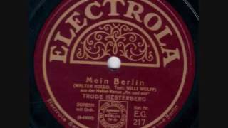 Trude Hesterberg  Mein Berlin 68Onestep a d Revue quotAn und ausquot [upl. by Eireva]