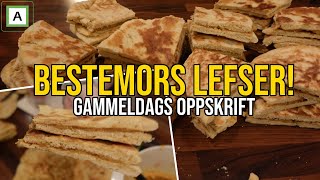 HJEMMELAGDE LEFSER Bestemors [upl. by Lamrert]